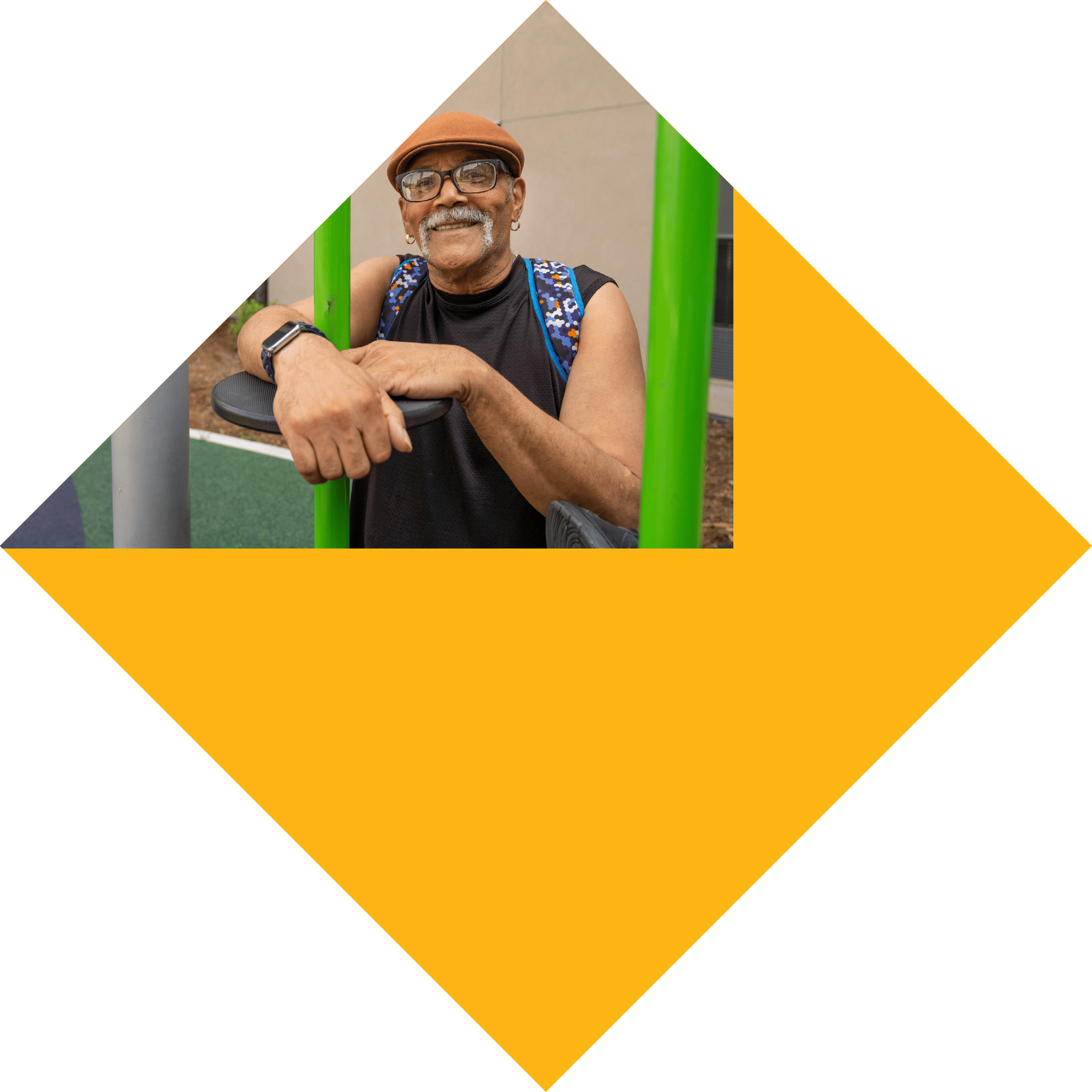 Peoria Crossing - Aurora, Colorado Residents Orificio Ortiz and his grandson David Ortiz 