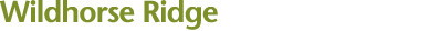 Wildhorse Ridge